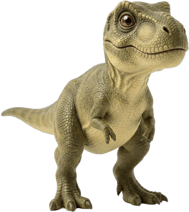 Dinosaurio bebé del show jurásico